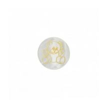 Boutons Ronds Ourson À Queue Jaune 14 Mm X 3 - Union Knopf Jaune - PrymUnionKnopf