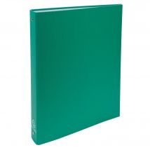 Classeur Rembordé Polypropylène 4 Anneaux 30mm - A4 - Vert - X 20 - Exacompta