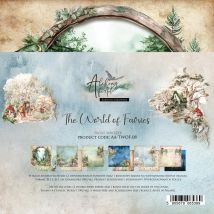12 Papiers Scrapbooking 20 X 20 Cm Alchemy Of Art The World Of Fairies - Art Alchemy