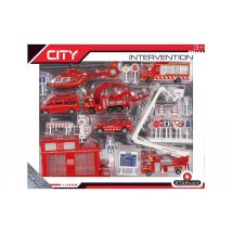 Coffret Véhicules Métal Pompier - Starlux