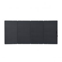 Ecoflow Panneau Solaire Pliable 400w Avec Support Inclinable Noir