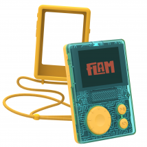 Pack Baladeur Audio Flam + Coque Antichocs Et De Protection Officielle Jaune - Lunii