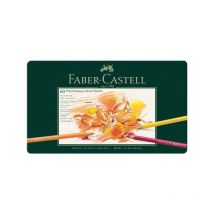 Crayons De Couleur - Polychromos - Faber-castell - Boîte Métal 60 Pièces - Faber Castell