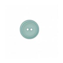 Boutons Costume Uni Polyester 2 Trous 15mm X 4 - Prym Vert Turquoise