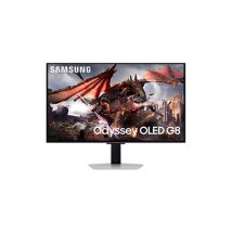 Ecran Pc Samsung Gaming Odyssey Oled G80sd 32 240hz 4k Uhd Argente