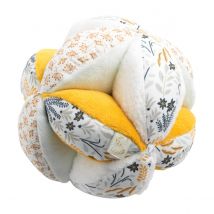 Balle Sensorielle En Velours Vert Tilleul - Sauthon