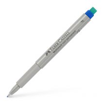 Feutre - Bleu - Non Permanent - Pointe Fine - Faber-castell - Multimark - Faber Castell