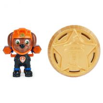 Pat Patrouille Zuma Avec Sac A Dos Et Badge - Figurine Chien - Paw Patrol - Spin Master - 20128240 - Pat Patrouille