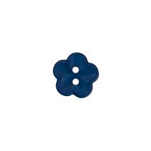 Boutons Fleurs Blanc 18 Mm X 3 - Union Knopf Bleu Marine - Prym Union Knopf