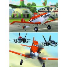 Puzzle Disney Planes Avion Dusty Et Ses Amis 2 X 20 Pieces - Enfant - Garcon - Educa - 15565 - Educa