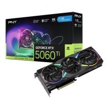 Carte Graphique - Geforce Rtx 5060 Ti - 8gb - Argb Overclocked Triple Fan Dlss 4 - Pny