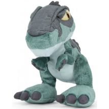 Peluche Dinosaure T-rex Vert 27 Cm - Jurassic World - Dino Tyrannosaure - Peluche Licence - Nicotoy