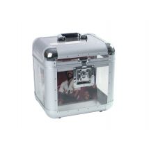 Roadinger Record Case Alu 75/25, Arrondi, Acrylique - Roadinger