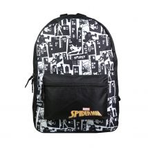 Sac À Dos 1 Compartiment Spiderman Noir Et Blanc - Bagtrotter - Bagtrotter