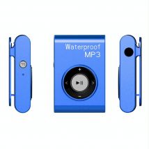 Lecteur Mp3 Étanche Ipx8 Avec Écouteurs Fm 8gb Pour Natation Et Plongée Bleu Yonis - Yonis