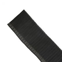 Bobine 10m Plissé Cols/manches Noir 90mm - My mercerie