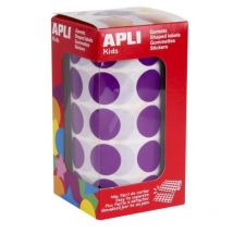 Gommettes Rouleau Rond Ø 20 Mm Lilas X 1 770 - Apli