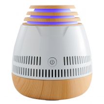 Aromasound Enceinte Audio Symphoney Lumineuse Avec Diffuseur D'Huiles Essentielles Blanc - Aromasound