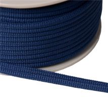 Bobine 20m Double Cordon 9mm Bleu Marine - My mercerie