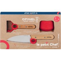 Coffret Le Petit Chef Bois Rouge Opinel - Cookut