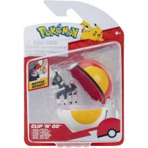 Pokémon Zébibron Et Speed Ball Clip 'n' Go - Jazwares