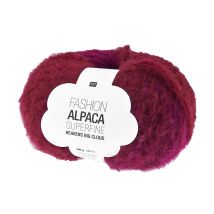 Fil De Laine À Tricoter Fashion Alpaca Superfine Heavens Big Cloud - 100gr - Rico Design 08 Fruits Rouge