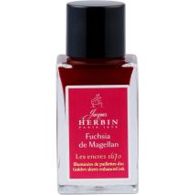 Encre Pour Calligraphie - Fuchsia De Magellan - Les Encres 1670 - Herbin - Flacon 15ml - Jacques Herbin