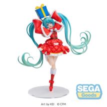 Hatsune Miku Series - Statuette Luminasta Christmas 2024 19 Cm - Sega