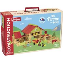 Grande Ferme Avec Tracteur Et Animaux - 220 Pieces - Jeujura