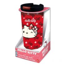 Hello Kitty - Gobelet De Voyage Isotherme En Métal Hello Kitty - Stor