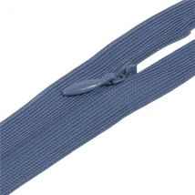 Fermeture Invisible Non Séparable Ajustable - Bleu Mineral - Mediac