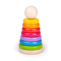 Jeu À Empiler Arc-en-ciel - Bigjigs Toys