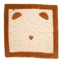 Grand Tapis De Jeu En Double Gaze De Coton Et Sherpa - Sauthon