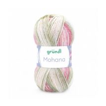 Mohair À Tricoter Mohana - Gründl - Certifié Oeko-tex 4 Rose