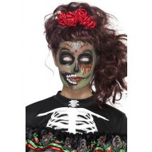 Kit Maquillage Tatouage Calavera Zombie - SMIFFYS