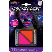 Palette Néon Rose/orange - Rubie's