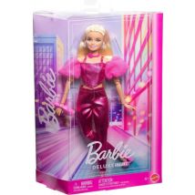 Poupée Deluxe Style - Tenue Rose Métallisé Et Cheveux Blonds - Jfp40 - Barbie