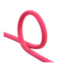Bobine 25m Cordon Tressé 6mm Fuchsia - My mercerie