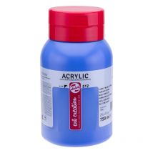 Peinture Acrylique - Bleu De Cobalt (outremer) - 512 - Pot De 750 Ml - Talens Art Creation