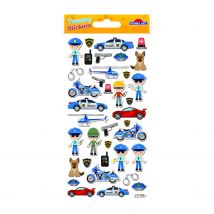 Autocollants Réutilisables - Relief 3d - Police - Global Gift