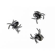 10 Araignée Plastique (3 Cm) - PartyDeco
