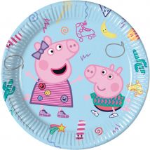 8 Assiettes Peppa Pig Fun - Annikids