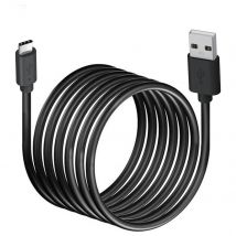 Motorola Câble Usb Vers Usb-c Noir 1m Pour Téléphone, Produit Officiel Noir