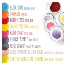 9 Mini Colorants En Poudre - Scrapcooking
