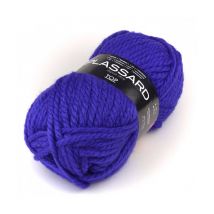 Fil À Tricoter Top De 300 Gr ! - Plassard Bleu (622)