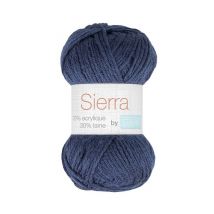 Pelote De Laine À Tricoter Tricot Sierra - Distrifil 28711 Bleu