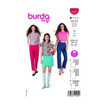 Patron Burda 5727 - Top Taille N°fr 34-44