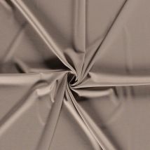 Tissu Jersey Viscose Nylon Taupe - Craftine