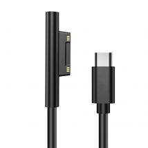 Câble De Charge Usb-c 45w Pour Surface Pro 7, Pro 6, Pro 5, Pro 4, Pro 3 Et Go - Avizar