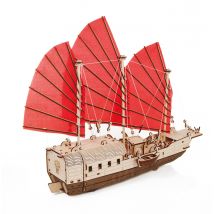 Maquette 3d Bateau Djong Ewa - Ewa